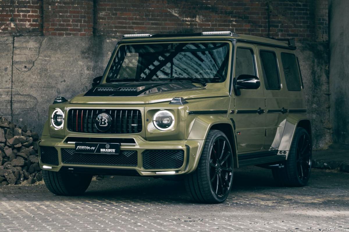 This Model Is Called The G-Class Brabus 700 Widestar